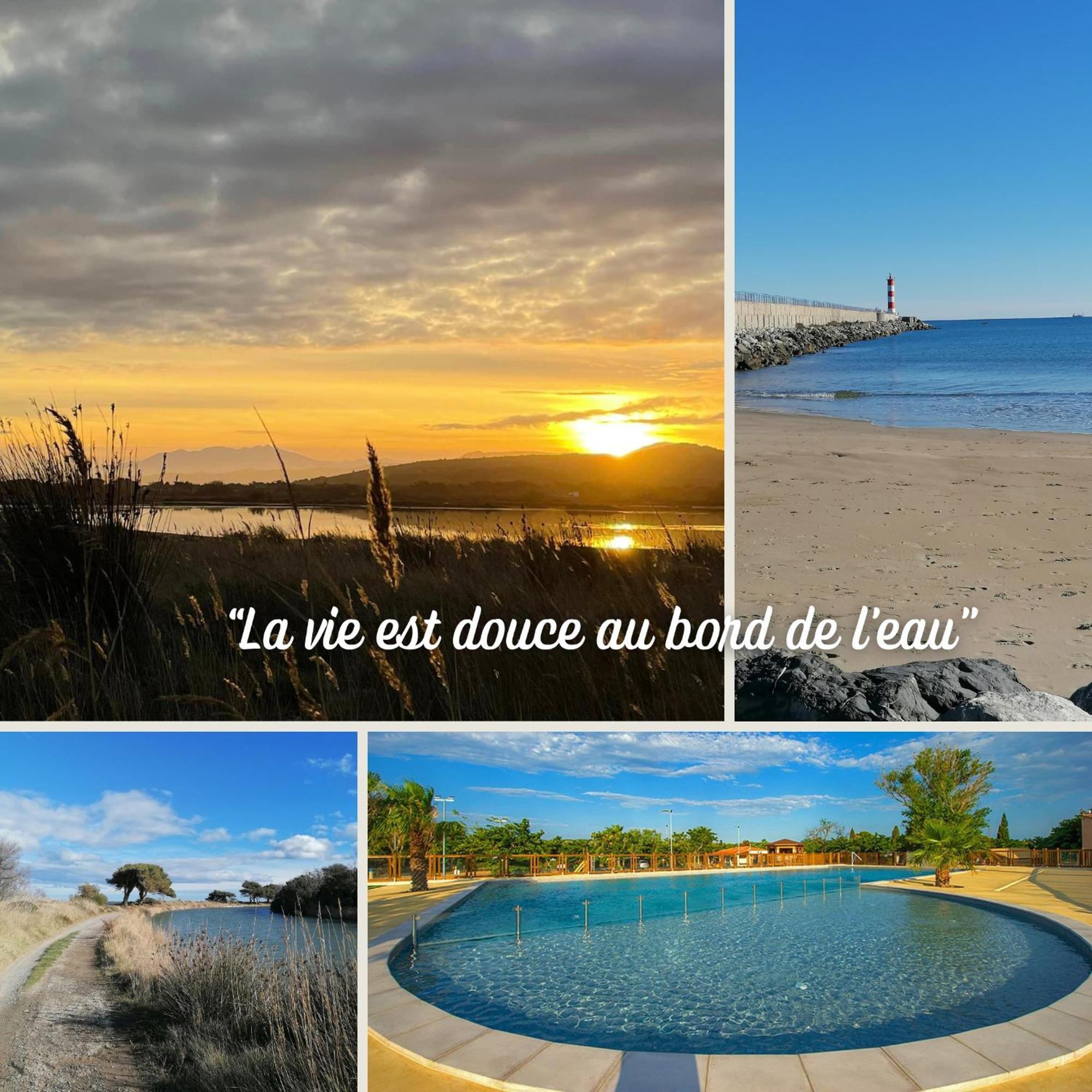 Chalet Entre Et Roseaux - Piscine - Proche Centre Et - Petfriendly Port-la-Nouvelle